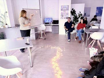 Studenti Gymnázia MICHAEL diskutují s autorkou knihy V rytmu srdce